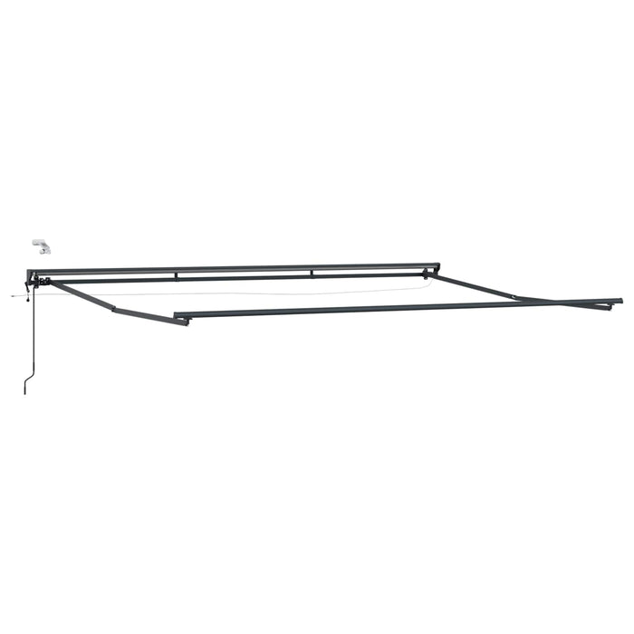 Cort electric retractabil Verde, Galben, Antracit 4 × 3 m WALTI