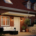 Cort electric retractabil Crem și Antracit 4,5 × 3,5 m - WALTI WALTI