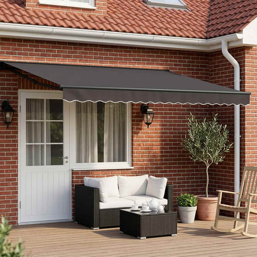 Cort electric retractabil Antracit 5 x 3 m - WALTI WALTI