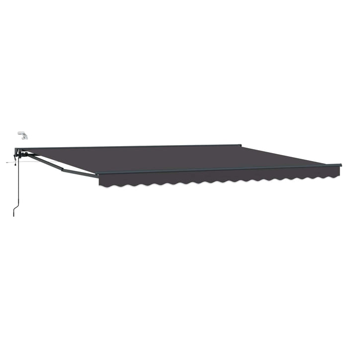 Cort electric retractabil Antracit 5 x 3 m - WALTI WALTI