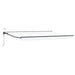 Cort electric retractabil Alb 5 x 3 m Poliester cu acoperire PU - WALTI WALTI
