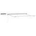 Cort electric retractabil Galben și alb 3 x 2 m - WALTI WALTI