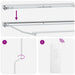Cort electric retractabil Galben și alb 3 x 2 m - WALTI WALTI