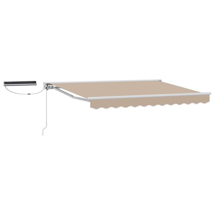Cort electric retractabil Bej 3,5 x 2 m - WALTI WALTI
