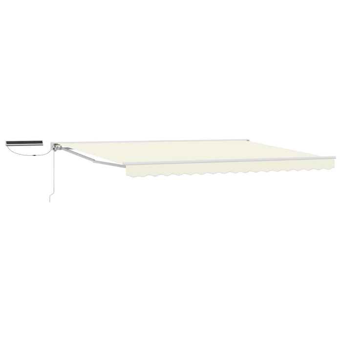Cort electric retractabil Crem 4 x 2 m - WALTI WALTI