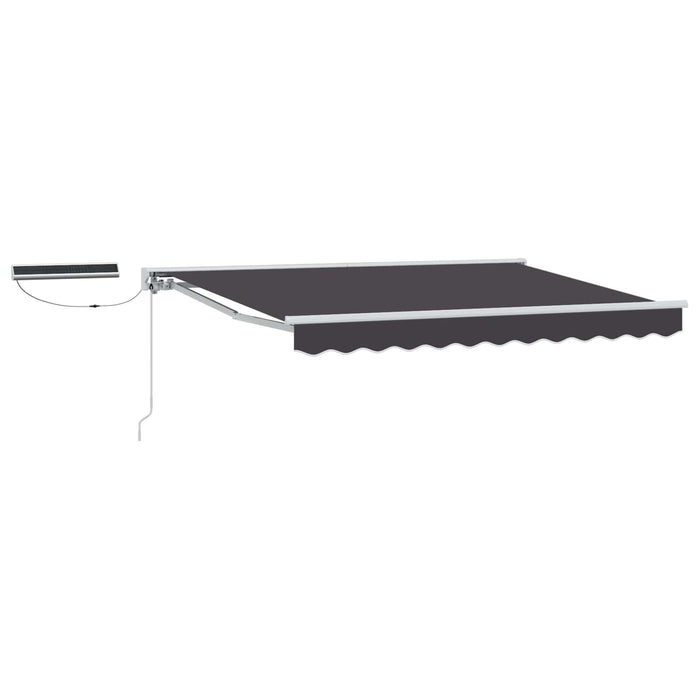 Cort electric retractabil Antracit 3 x 2,5 m - WALTI WALTI