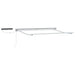 Cort electric retractabil Albastru și Alb 3,5 x 2,5 m - WALTI WALTI