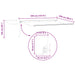Cort electric retractabil Verde și galben 3,5 x 2,5 m - WALTI WALTI