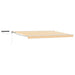 Cort electric retractabil Galben și alb 4 × 3,5 m - WALTI WALTI