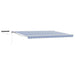 Cort electric retractabil Albastru și Alb 4,5 × 3 m - WALTI WALTI