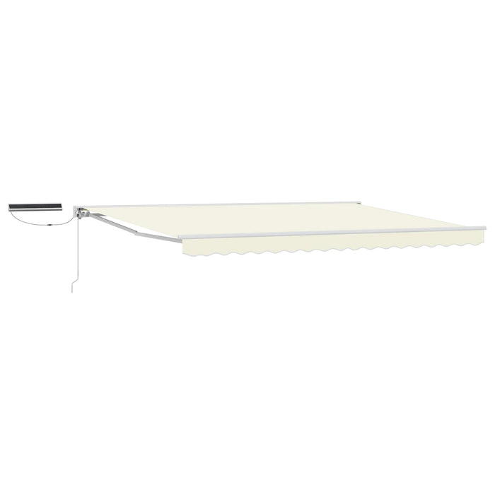 Cort electric retractabil Crem 5 x 3 m - WALTI WALTI
