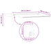 Cort electric retractabil Burgundy 2,5 x 2 m - WALTI WALTI