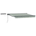 Cort electric retractabil Verde, Alb, Antracit 3 x 2 m - WALTI WALTI