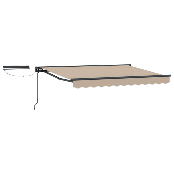 Cort electric retractabil Bej 3,5 x 2 m - WALTI WALTI