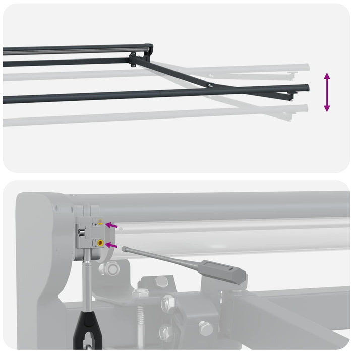 Cort electric retractabil Bej 3,5 x 2 m - WALTI WALTI
