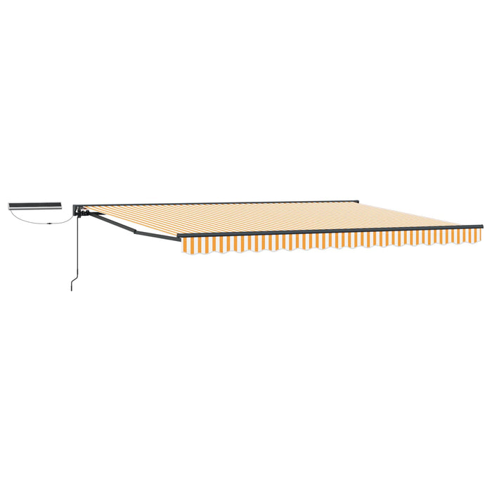 Cort electric retractabil Galben, Alb, Antracit 4 x 2 m - WALTI WALTI