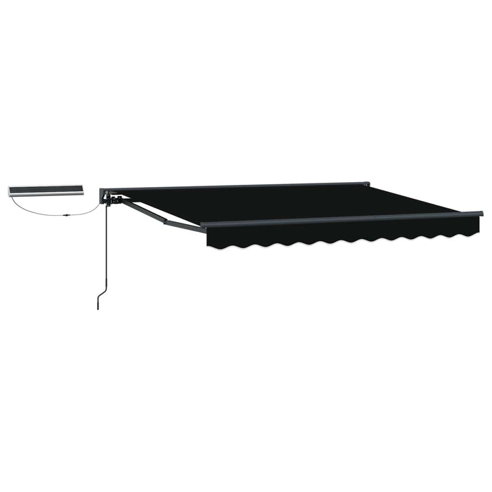Cort electric retractabil Negru 3 x 2,5 m - WALTI WALTI