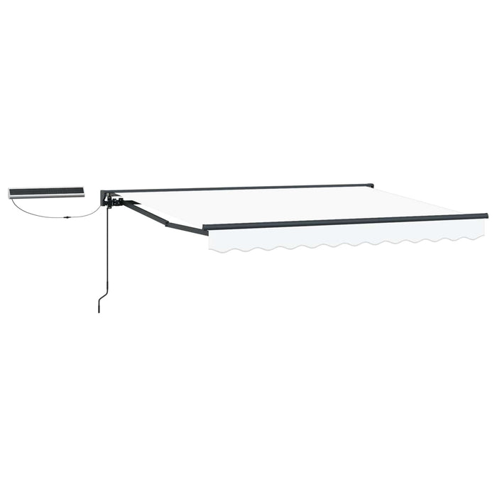 Cort electric retractabil Alb 3 x 2,5 m - WALTI WALTI