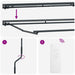Cort electric retractabil Alb 3 x 2,5 m - WALTI WALTI