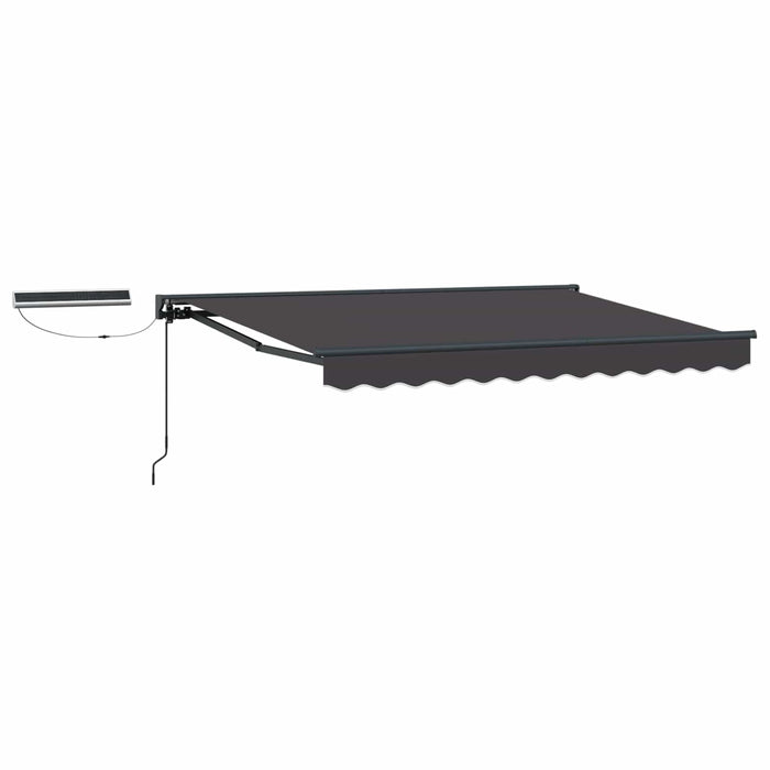 Cort electric retractabil Antracit 3,5 x 2,5 m - WALTI WALTI