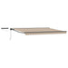 Cort electric retractabil Bej 4 × 3 m Poliester cu Acoperire PU - WALTI WALTI