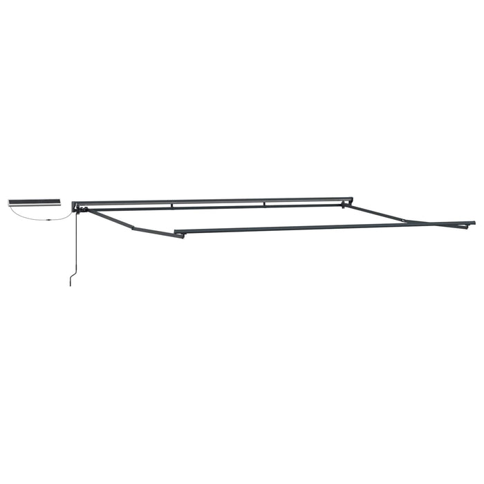 Cort electric retractabil Gri deschis și antracit 4,5 × 3 m WALTI