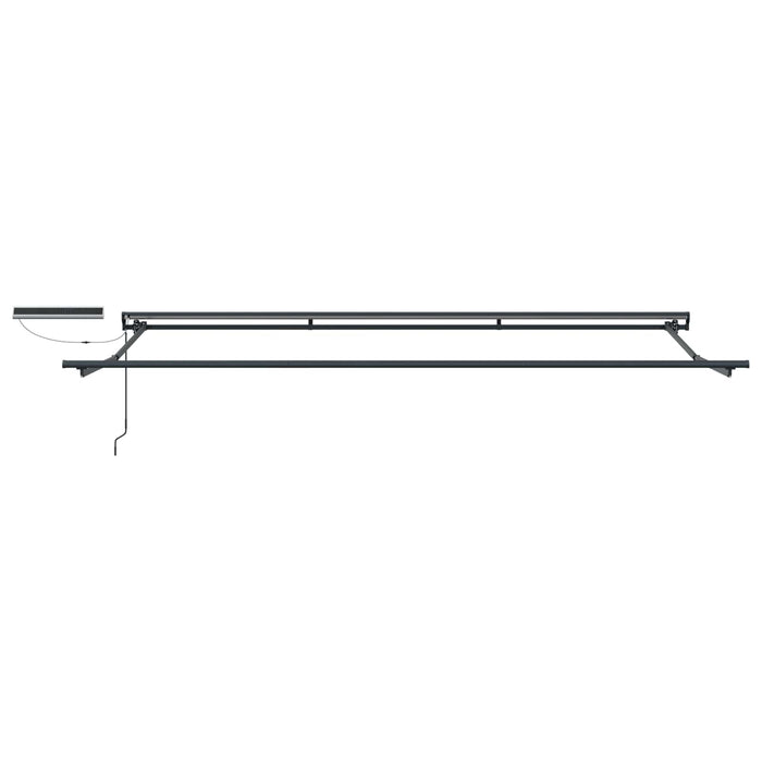 Cort electric retractabil Gri deschis și antracit 4,5 × 3 m WALTI