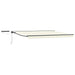 Cort electric retractabil Crem 4,5 × 3,5 m - WALTI WALTI