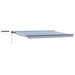 Cort electric retractabil Albastru și Alb 5 x 3 m - WALTI WALTI