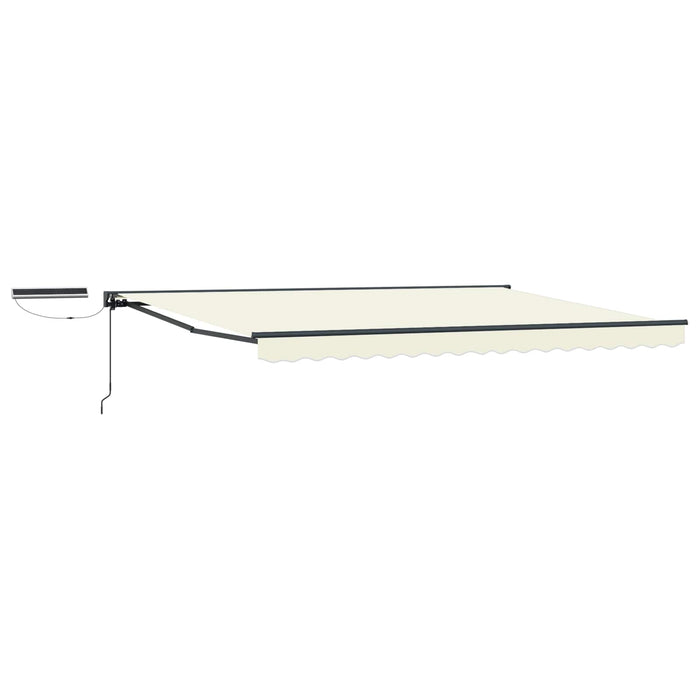 Cort electric retractabil Crem 5 x 3 m - WALTI WALTI