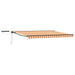 Cort electric retractabil Galben și portocalie 5 × 3,5 m - WALTI WALTI