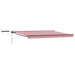 Cort electric retractabil Roșu și Alb 5 × 3,5 m - WALTI WALTI