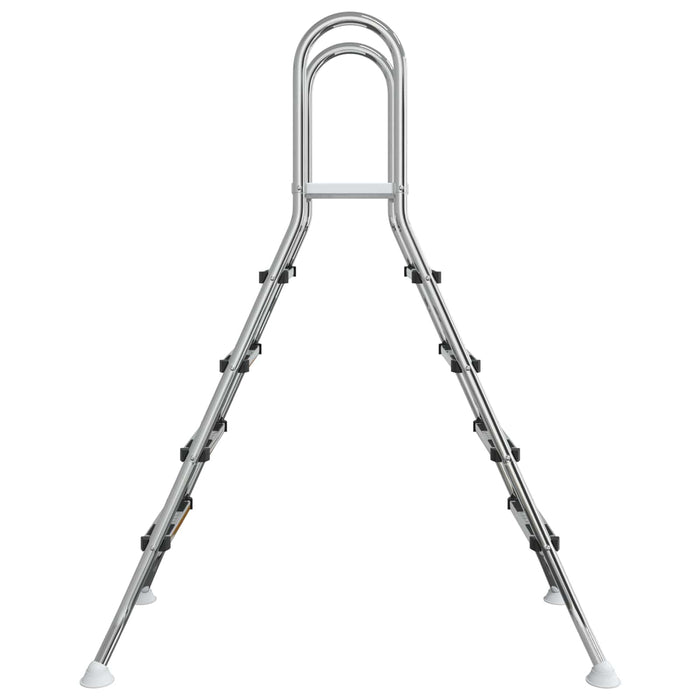 Scară pentru piscină supraterană 195 x 150 cm 4-Treaptă - WALTI WALTI