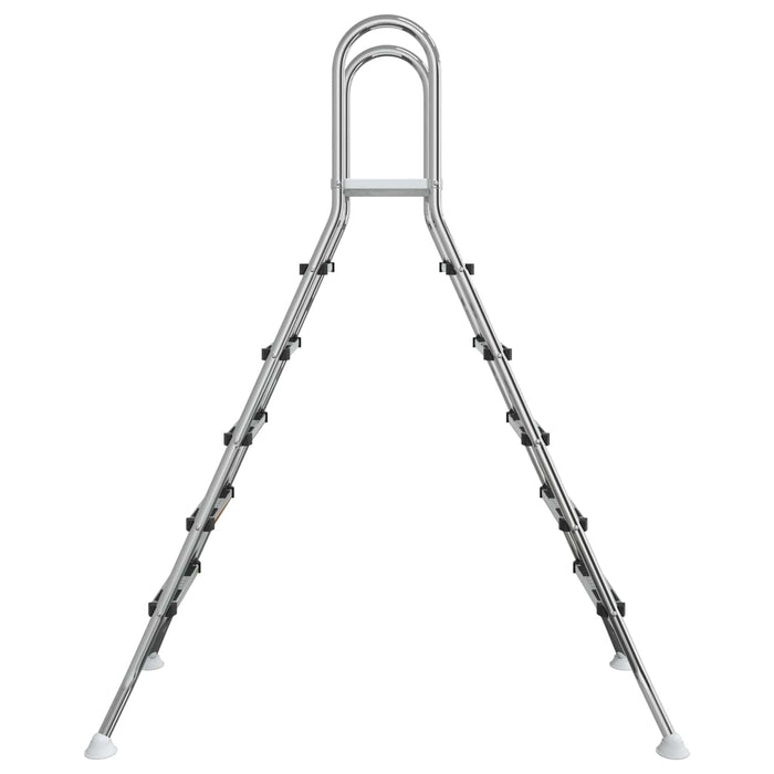 Scară pentru piscină supraterană 224 x 175 cm 5-Treaptă - WALTI WALTI