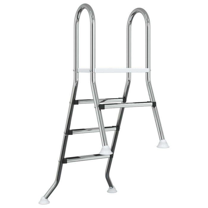 Scară piscină parțial îngropată 172 x 106 cm 3-Treaptă - WALTI WALTI