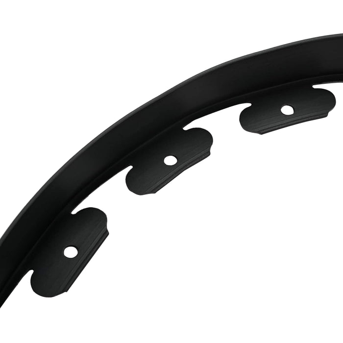 Borduri pentru gazon Negru 4000 x 4 x 5 cm Plastic - WALTI WALTI