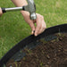 Borduri pentru gazon Negru 4000 x 4 x 5 cm Plastic - WALTI WALTI