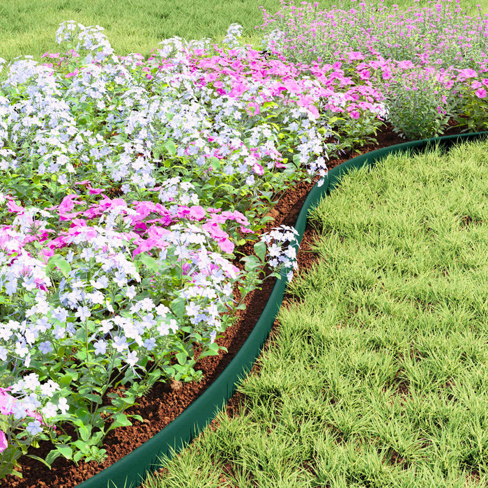 Borduri pentru gazon Verde 4000 x 4 x 5 cm Plastic - WALTI WALTI