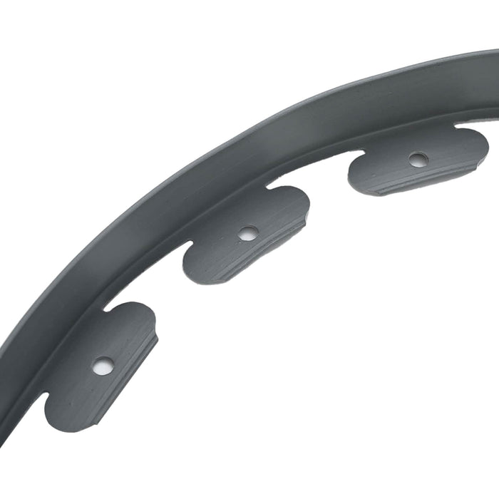 Borduri pentru gazon Gri 2000 x 4 x 5 cm Plastic - WALTI WALTI