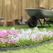 Borduri pentru gazon Gri 2000 x 4 x 5 cm Plastic - WALTI WALTI