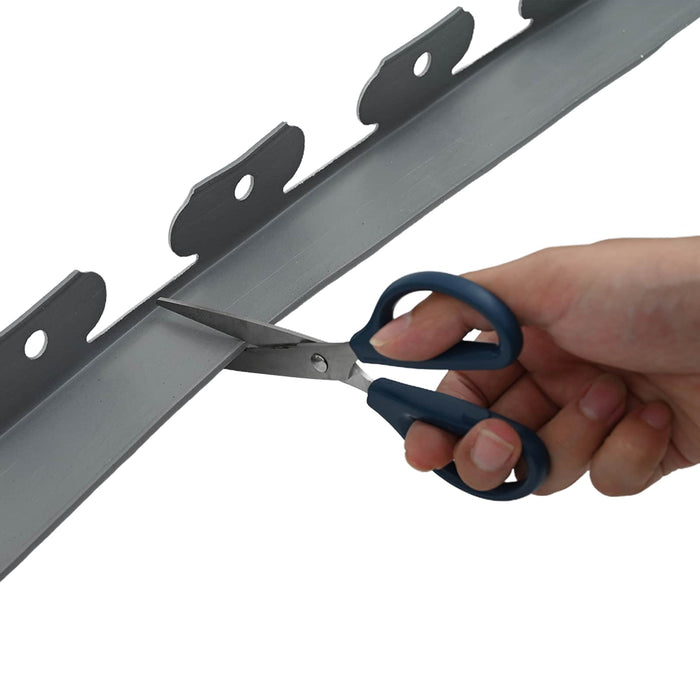 Borduri pentru gazon Gri 2000 x 4 x 5 cm Plastic - WALTI WALTI