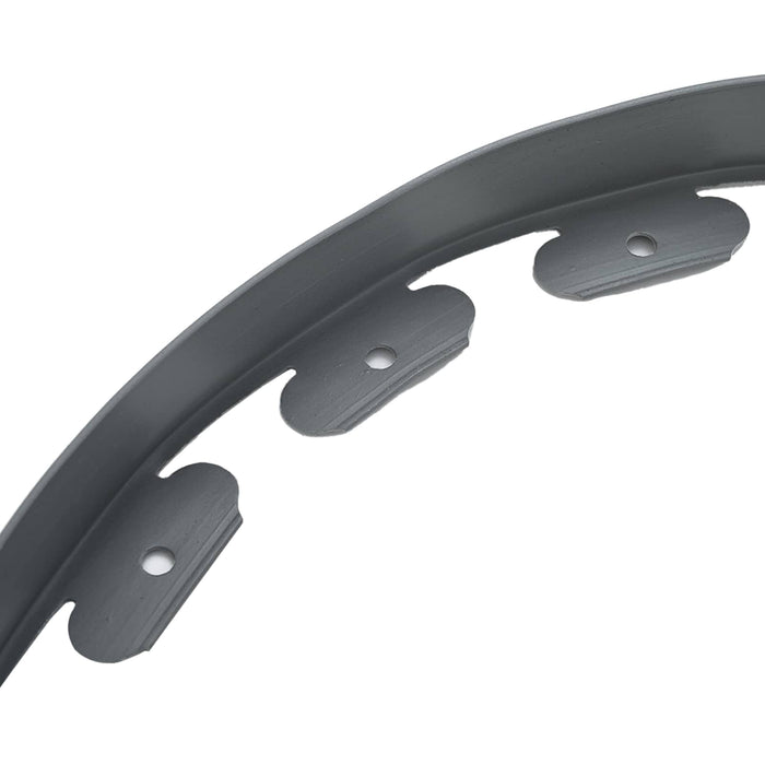 Borduri pentru gazon Gri 3000 x 4 x 5 cm Plastic - WALTI WALTI