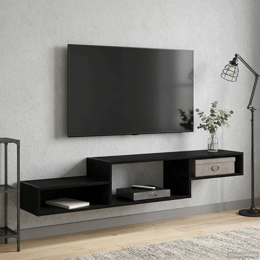 Sistem de TV montat pe perete Montare pe perete Stejar Negru - WALTI WALTI