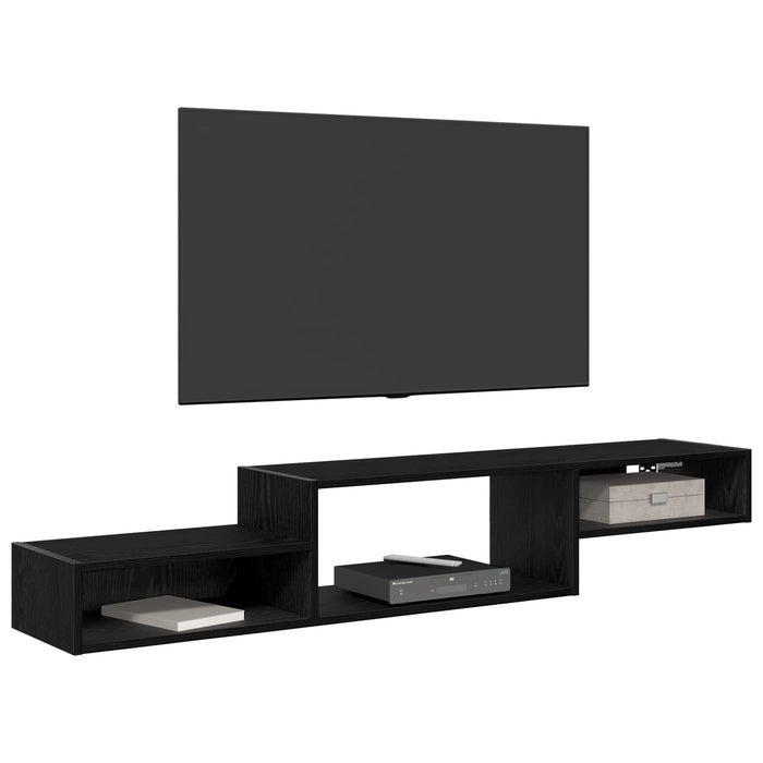 Sistem de TV montat pe perete Montare pe perete Stejar Negru - WALTI WALTI