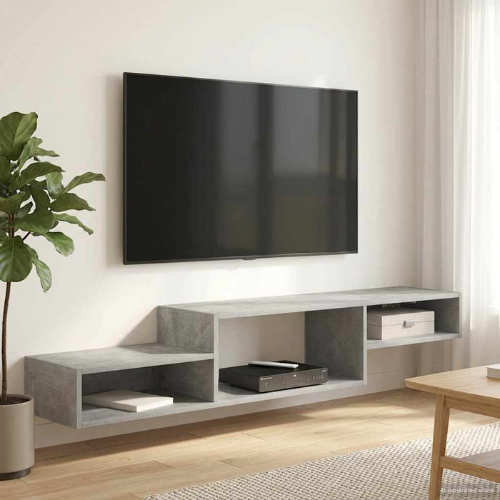 Sistem de TV montat pe perete Montare pe perete Gri Beton - WALTI WALTI