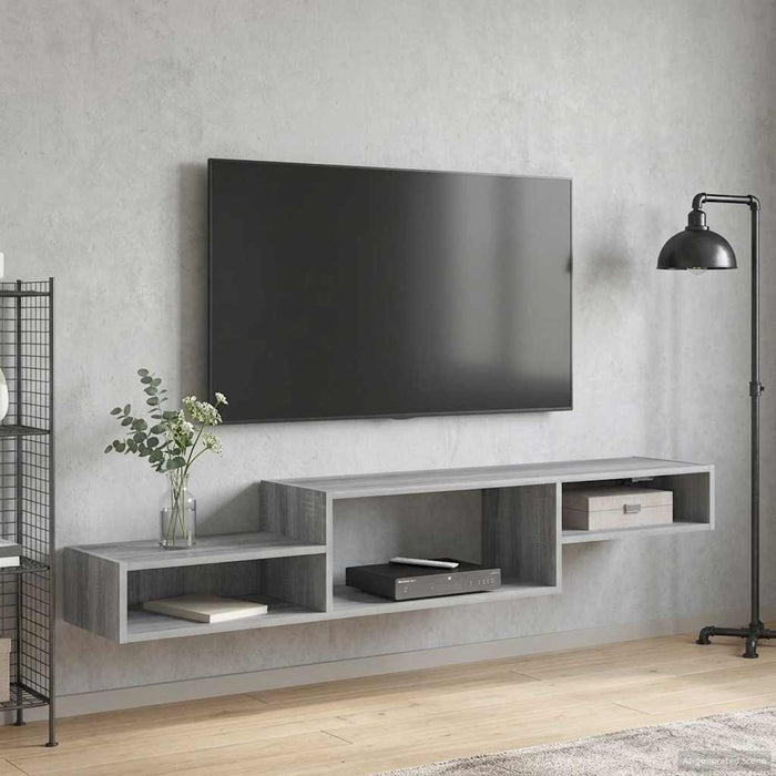 Sistem de TV montat pe perete Montare pe perete Sonoma gri - WALTI WALTI
