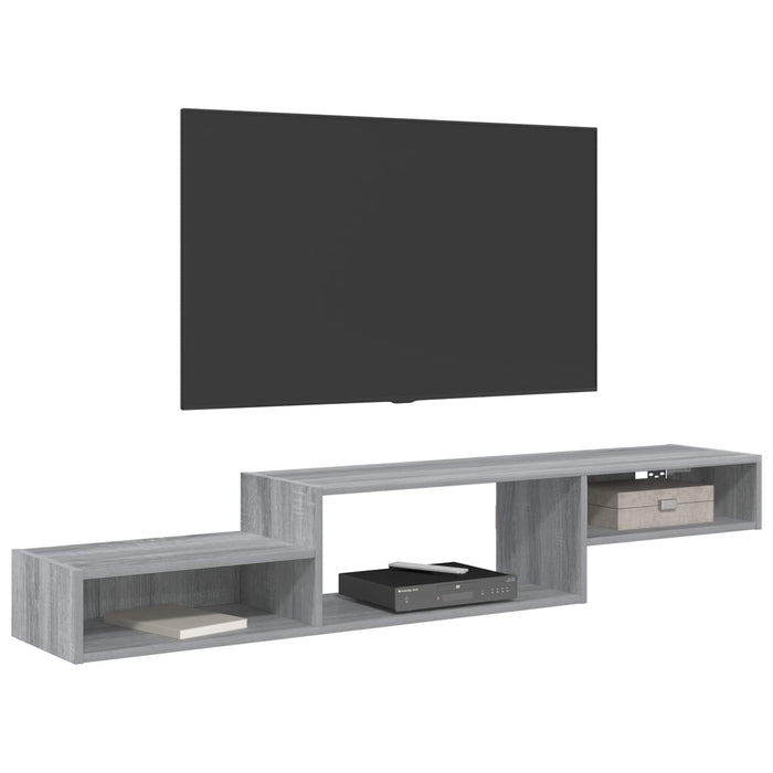 Sistem de TV montat pe perete Montare pe perete Sonoma gri - WALTI WALTI