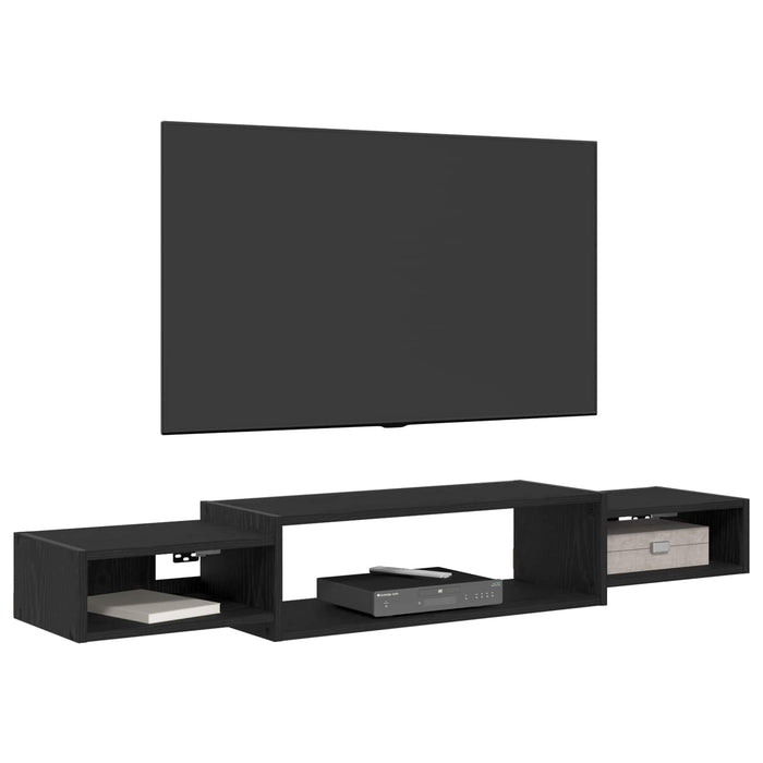 Sistem de TV montat pe perete Montare pe perete Stejar Negru - WALTI WALTI