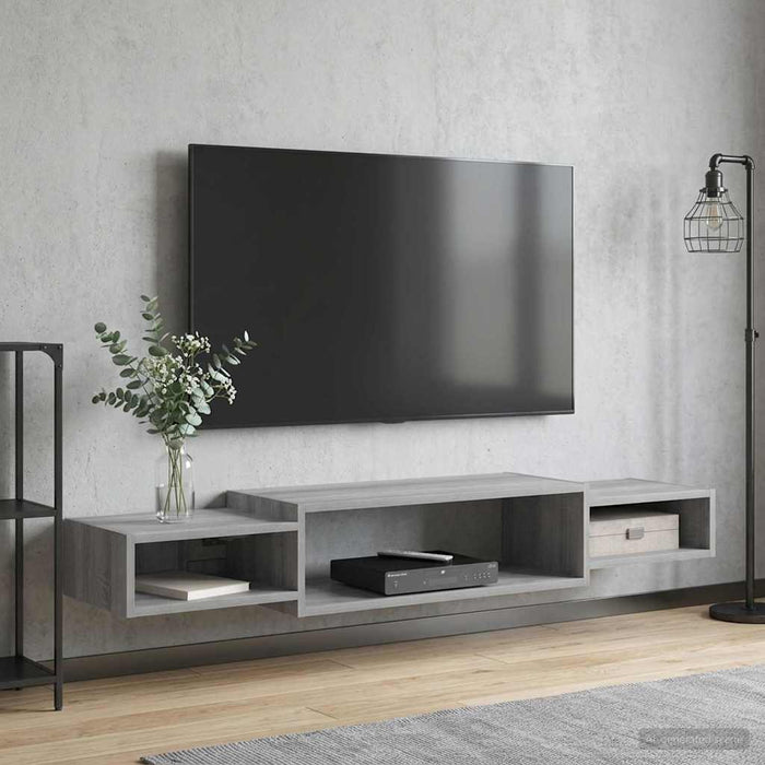 Sistem de TV montat pe perete Montare pe perete Sonoma gri - WALTI WALTI