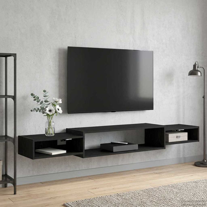 Sistem de TV montat pe perete Montare pe perete Stejar Negru - WALTI WALTI